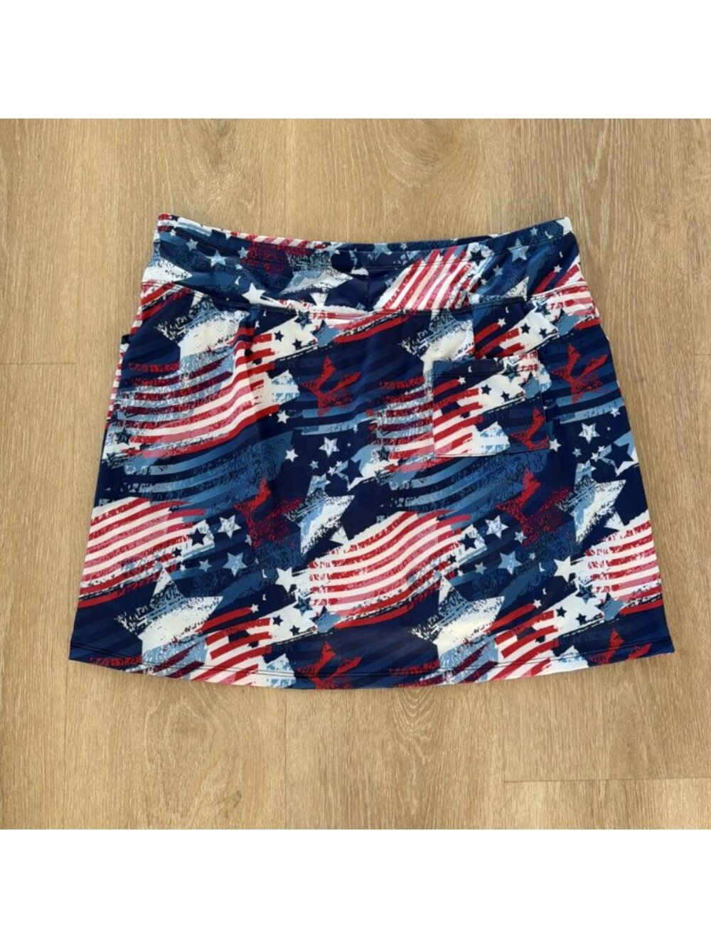 B Skinz Women's American Print Skort Tennis Pickleball Size XL (2) - Picture 5 of 7